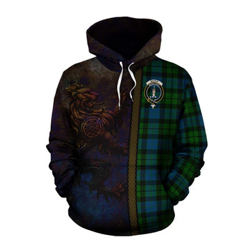 MacKay (McKay) Tartan Family Crest Cotton Hoodie Alba Gu Brath Be Brave Lion Ancient Style