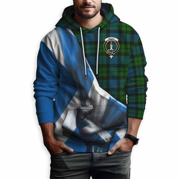 MacKay (McKay) Tartan Hoodie with Family Crest Scotland Patriotic Style