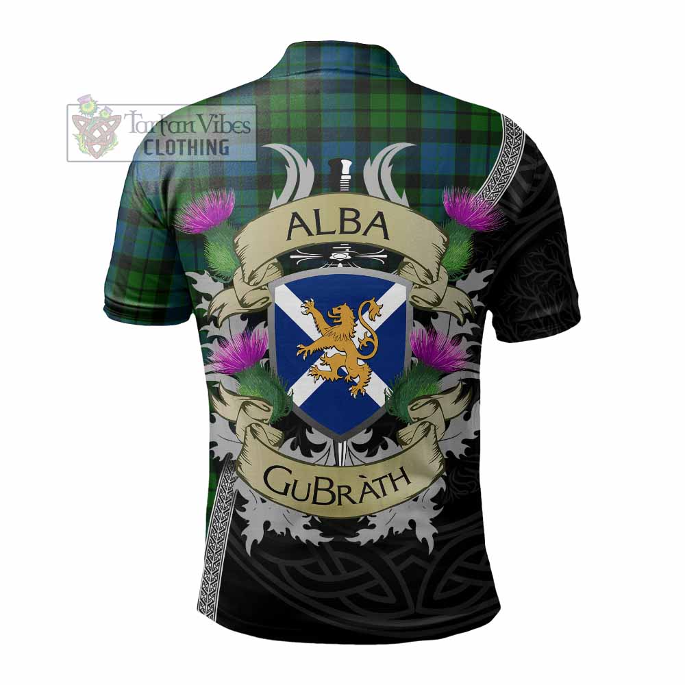 Tartan Vibes Clothing MacKay (McKay) Tartan Family Crest Polo Shirt Lion Rampant Royal Thistle Shield Celtic Inspired
