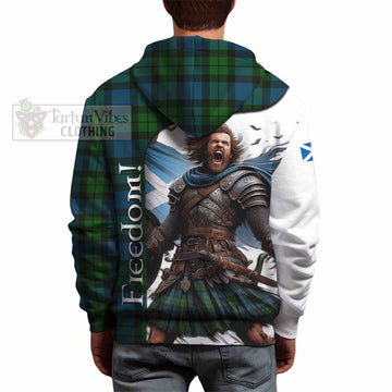 MacKay (McKay) Crest Tartan Hoodie Inspired by the Freedom of Scottish Warrior