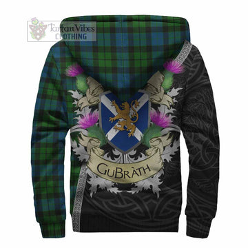MacKay (McKay) Tartan Family Crest Sherpa Hoodie Lion Rampant Royal Thistle Shield Celtic Inspired