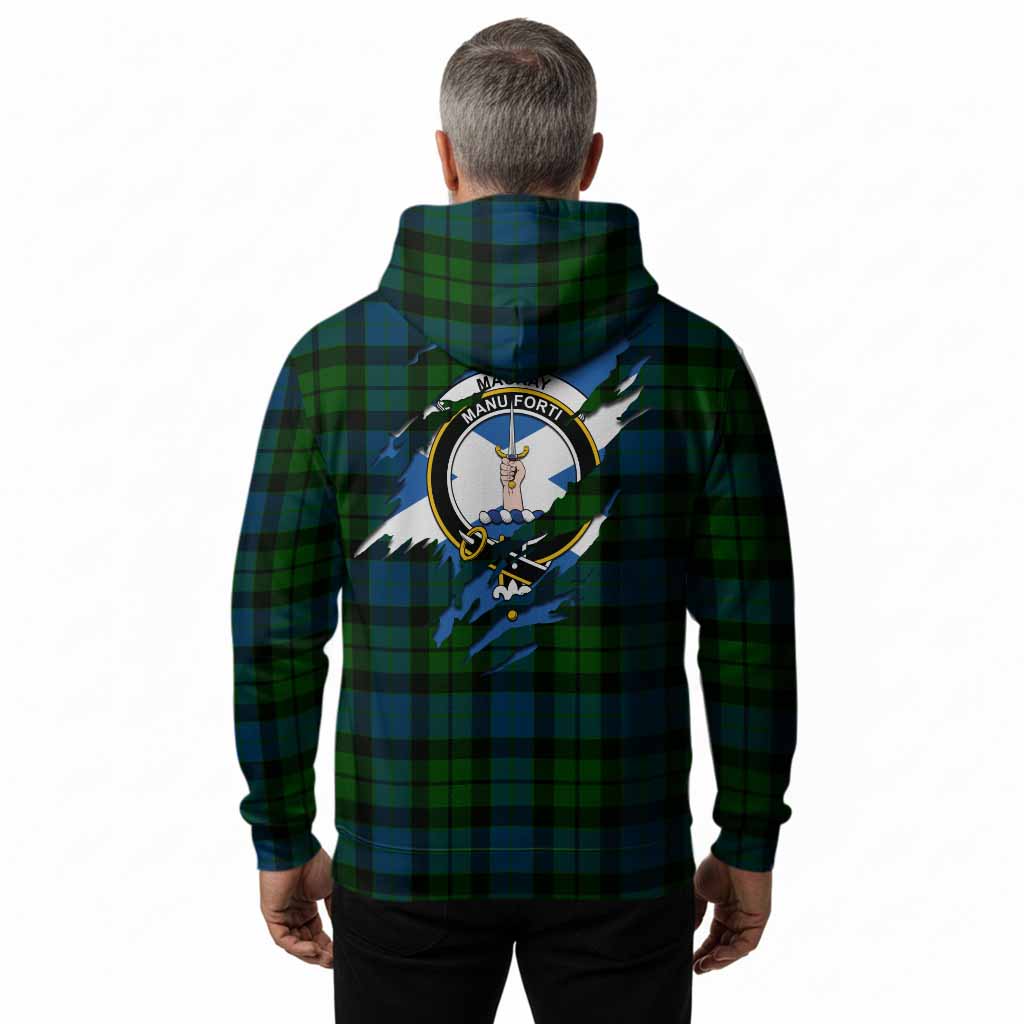 MacKay (McKay) Clan Crest In Me Tartan Hoodie Scotland Flag Style