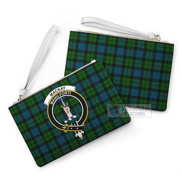 Tartan Vibes Clothing MacKay (McKay) Family Crest Tartan Clutch Bag