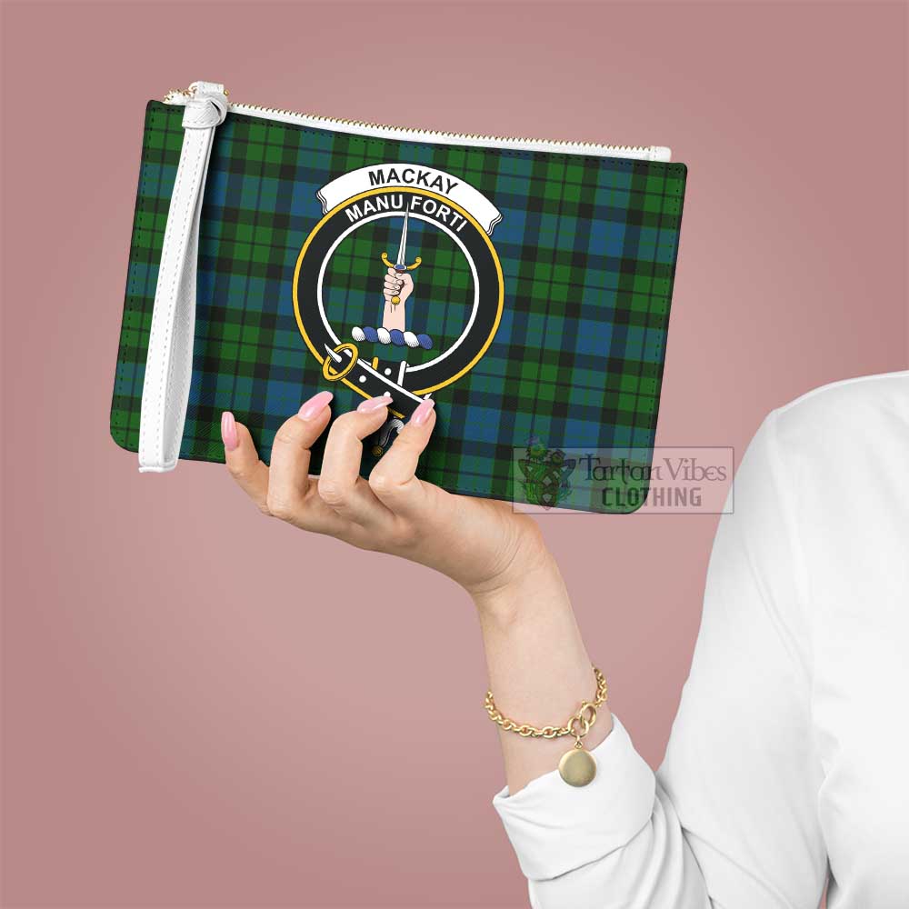 Tartan Vibes Clothing MacKay (McKay) Family Crest Tartan Clutch Bag