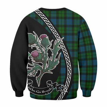 MacKay (McKay) Family Crest Tartan Sweatshirt Alba Thistle Inspired