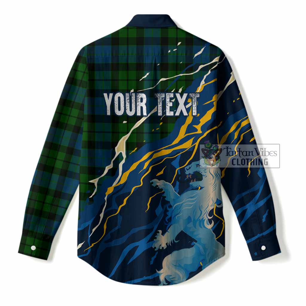 MacKay (McKay) Scotland Tartan Women Casual Shirt WC2026 Football - We'll Be Coming