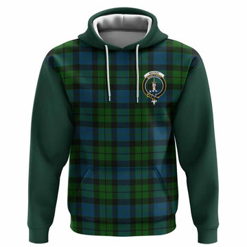MacKay (McKay) Tartan Accent Hoodie with Family Crest
