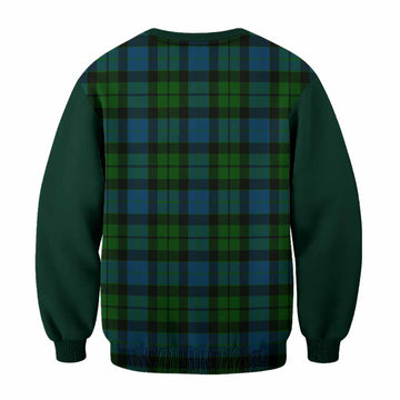 MacKay (McKay) Tartan Accent Sweatshirt with Family Crest