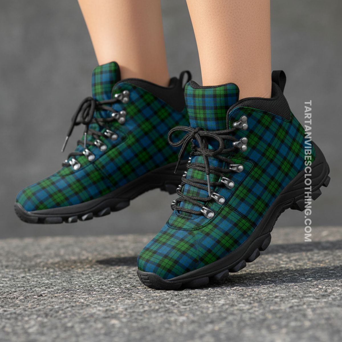 MacKay (McKay) Tartan Alpine Boots