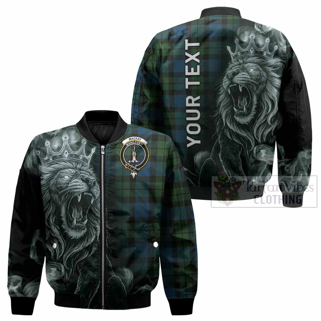 MacKay (McKay) Tartan Bomber Jacket Roaring Lion Heritage