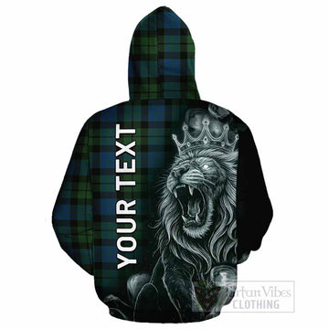 MacKay (McKay) Tartan Cotton Hoodie Roaring Lion Heritage