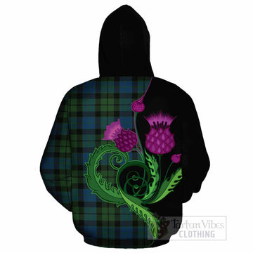 MacKay (McKay) Tartan Cotton Hoodie Traditional Scottish Thistle