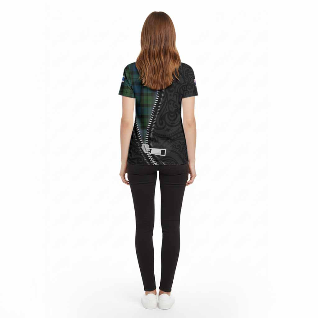 MacKay (McKay) Tartan Cotton T-shirt New Zealand Pattern Unique Zipper Stylized