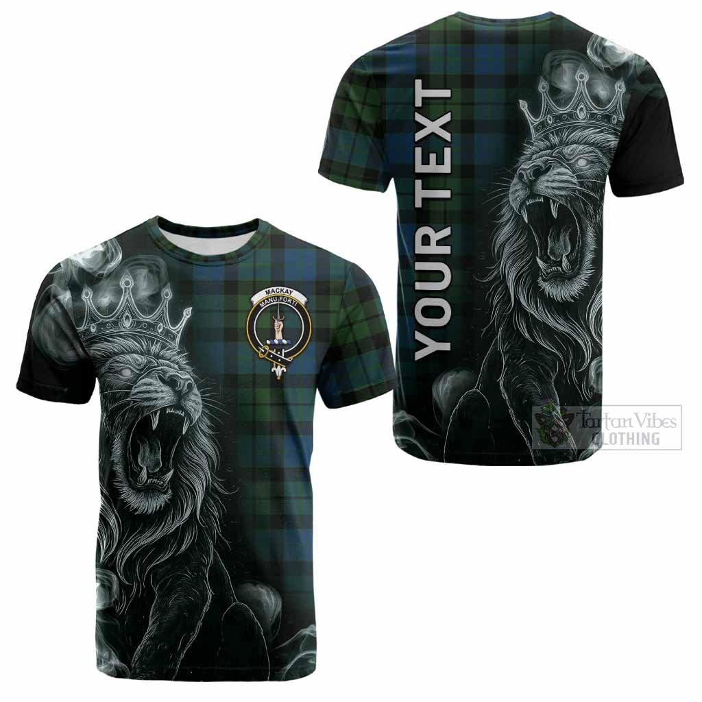 MacKay (McKay) Tartan Cotton T-shirt Roaring Lion Heritage