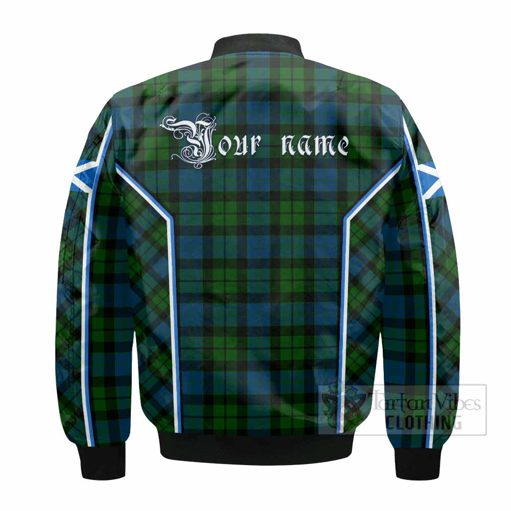 MacKay (McKay) Tartan Crest Bomber Jacket Scotland Coat of Arm Flag Style - Tartan Vibes Clothing