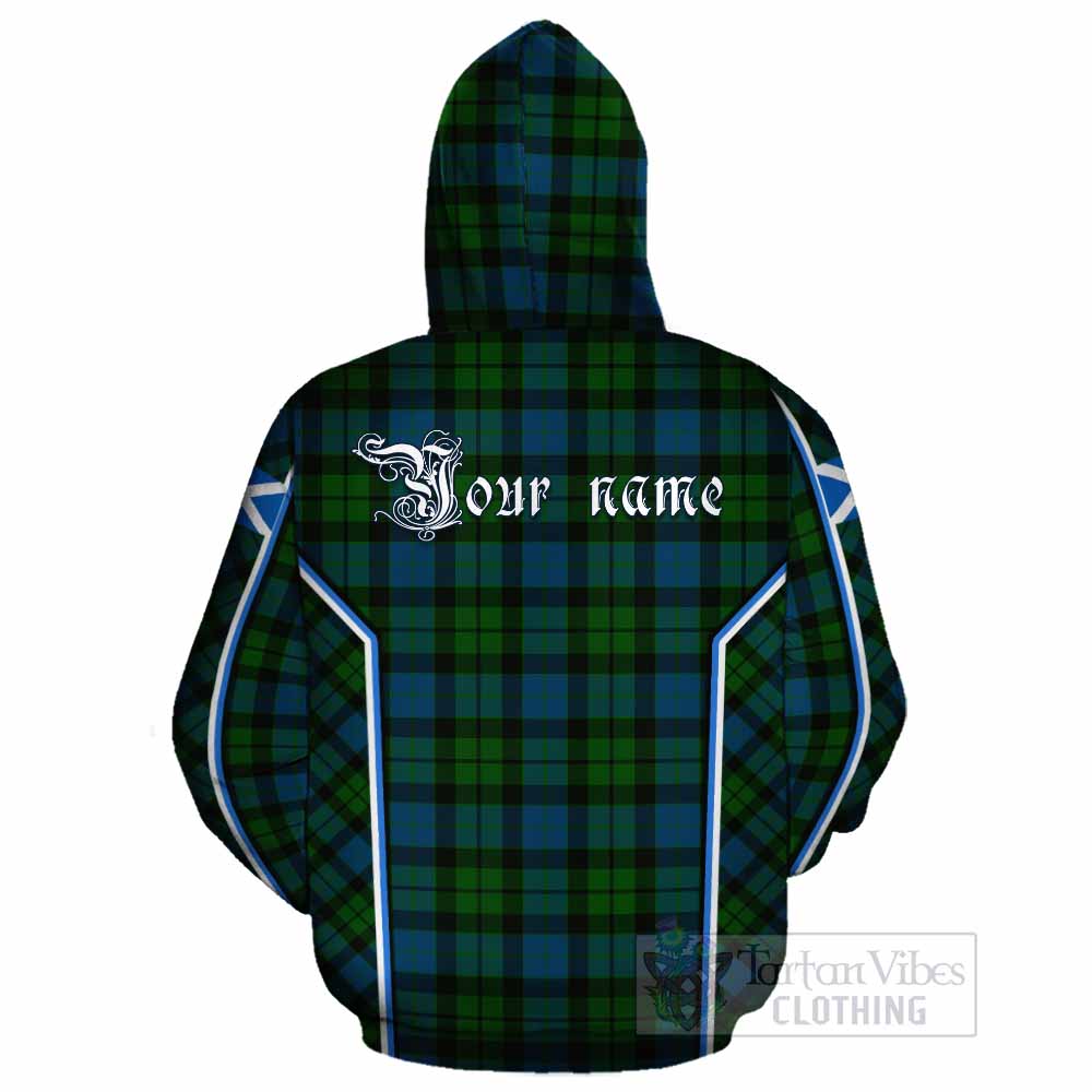 MacKay (McKay) Tartan Crest Cotton Hoodie Scotland Coat of Arm Flag Style - Tartan Vibes Clothing