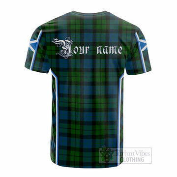 MacKay (McKay) Tartan Crest Cotton T-shirt Scotland Coat of Arm Flag Style - Tartan Vibes Clothing