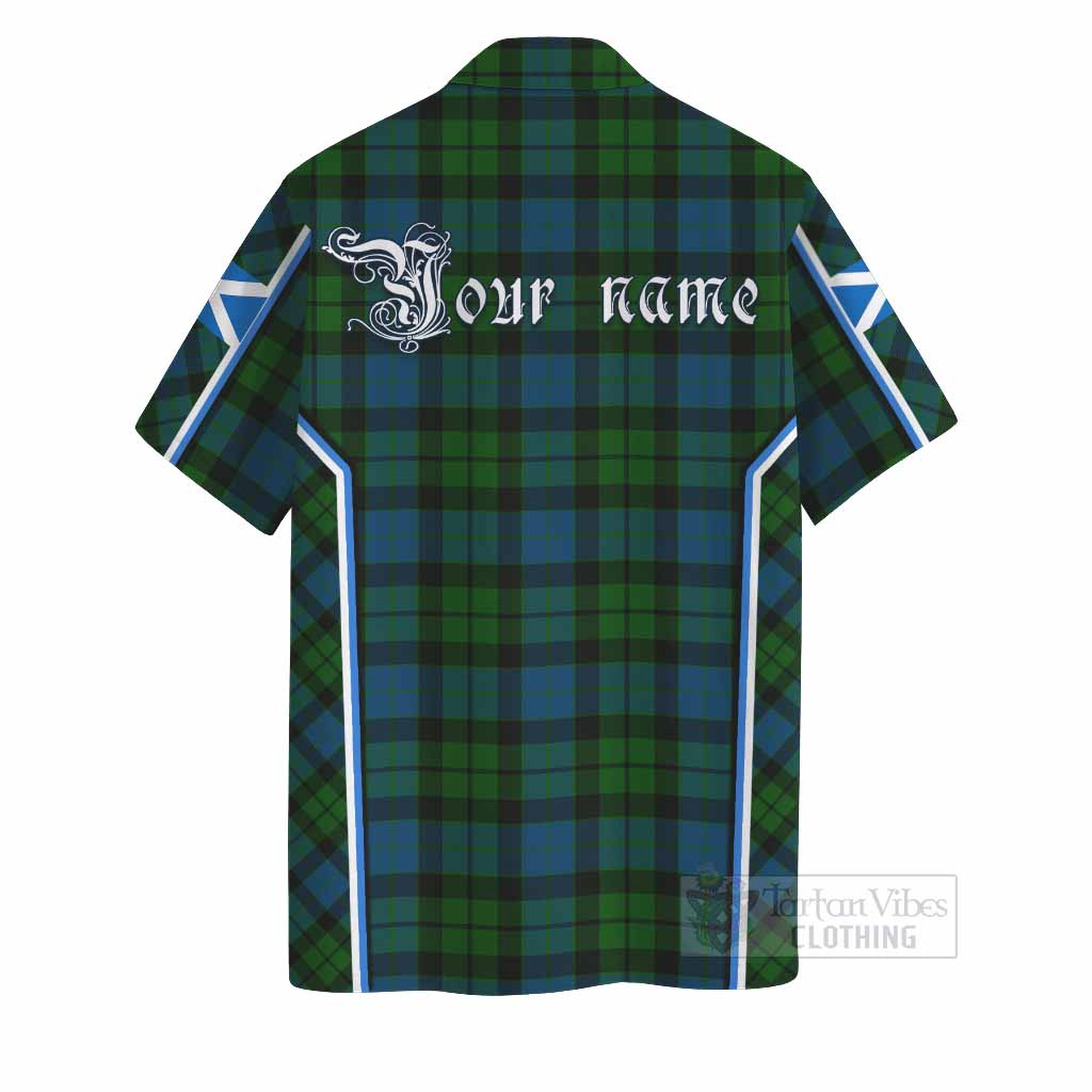 MacKay (McKay) Tartan Crest Hawaiian Shirt Scotland Coat of Arm Flag Style - Tartan Vibes Clothing