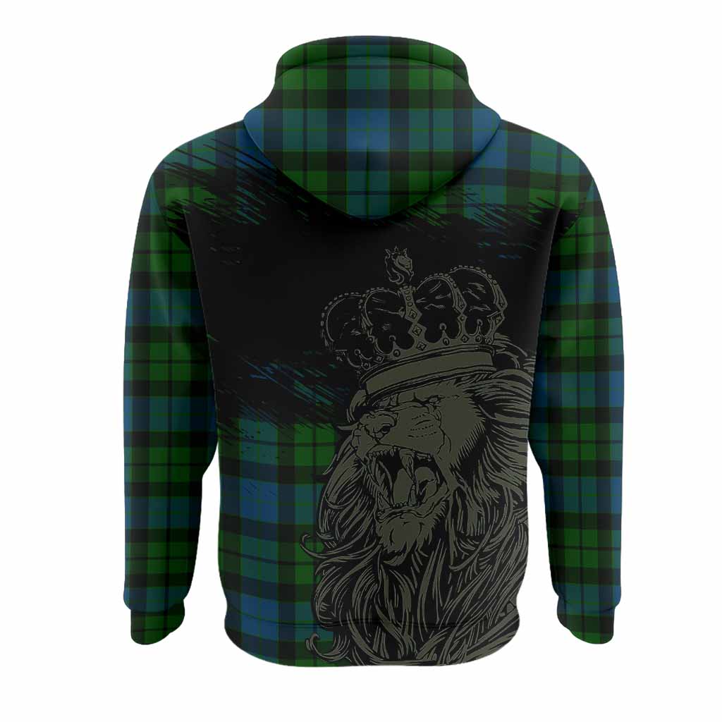 MacKay (McKay) Tartan Crest Hoodie Crowned Lion Heritage Style