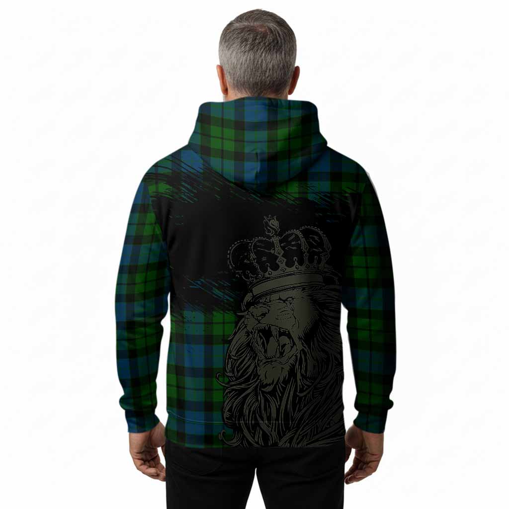 MacKay (McKay) Tartan Crest Hoodie Crowned Lion Heritage Style