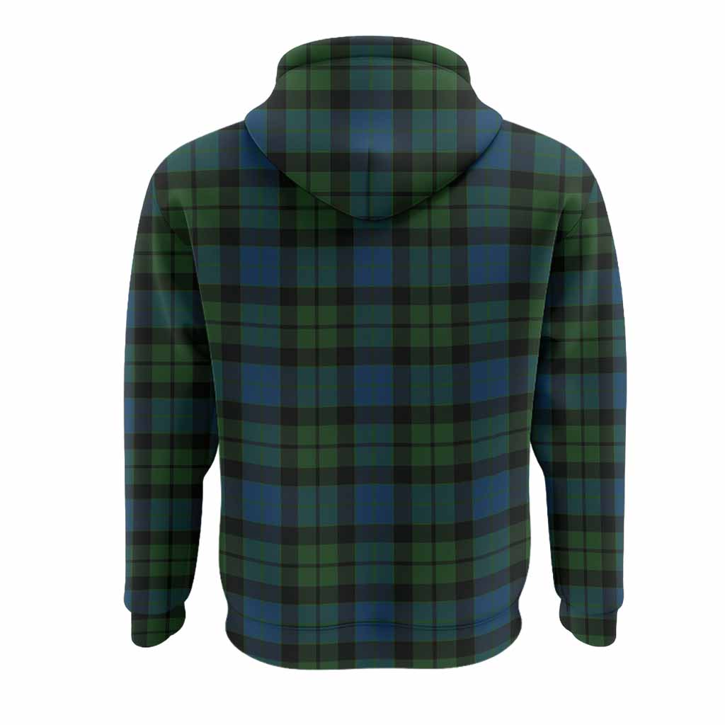 MacKay (McKay) Tartan Crest Hoodie Ferocious Lion Style