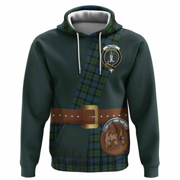 MacKay (McKay) Tartan Crest Hoodie Kilt Costume Style