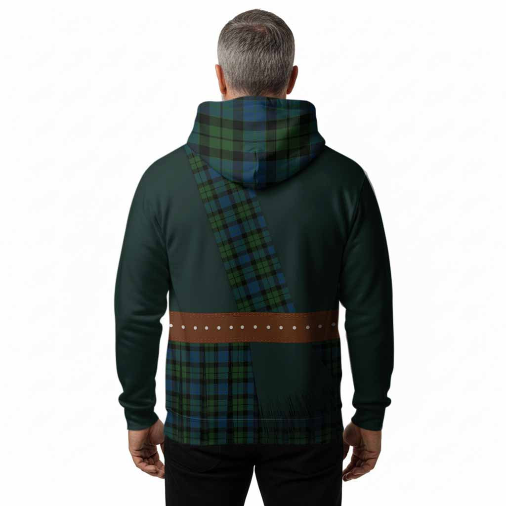 MacKay (McKay) Tartan Crest Hoodie Kilt Costume Style