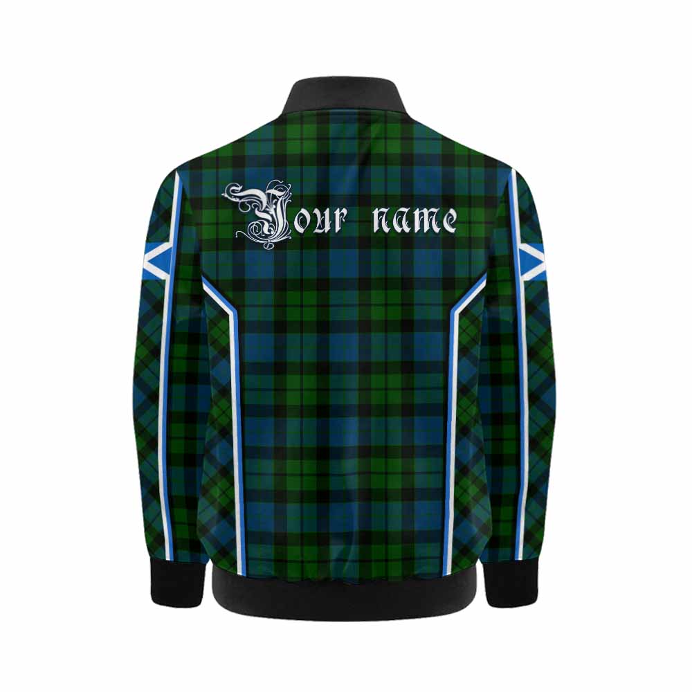 MacKay (McKay) Tartan Crest Kid Bomber Jacket Scotland Coat of Arm Flag Style - Tartan Vibes Clothing