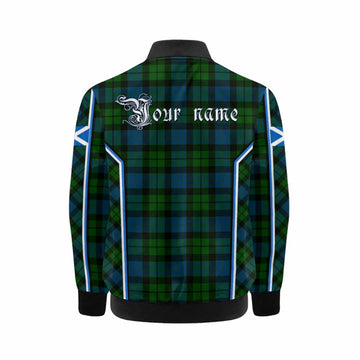MacKay (McKay) Tartan Crest Kid Bomber Jacket Scotland Coat of Arm Flag Style