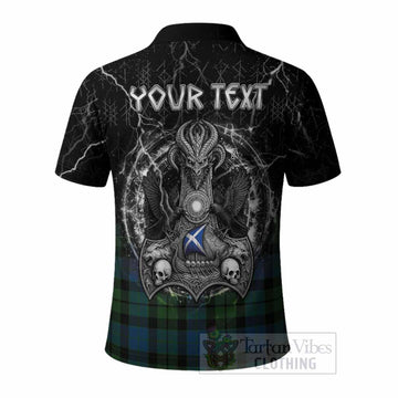 MacKay (McKay) Tartan Crest Polo Shirt Celtic Odin's Raven Legacy