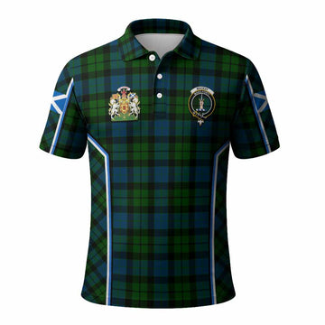 MacKay (McKay) Tartan Crest Polo Shirt Scotland Coat of Arm Flag Style - Tartan Vibes Clothing