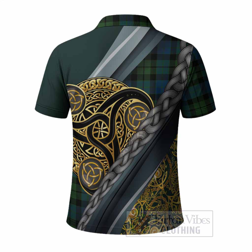 MacKay (McKay) Tartan Crest Polo Shirt Scottish Triskele Celtic