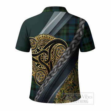 MacKay (McKay) Tartan Crest Polo Shirt Scottish Triskele Celtic