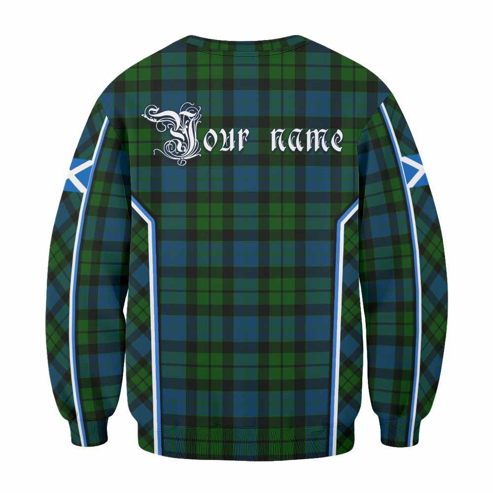 MacKay (McKay) Tartan Crest Sweatshirt Scotland Coat of Arm Flag Style - Tartan Vibes Clothing