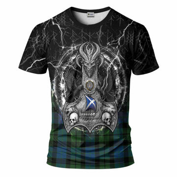 MacKay (McKay) Tartan Crest T-Shirt Celtic Odin's Raven Legacy