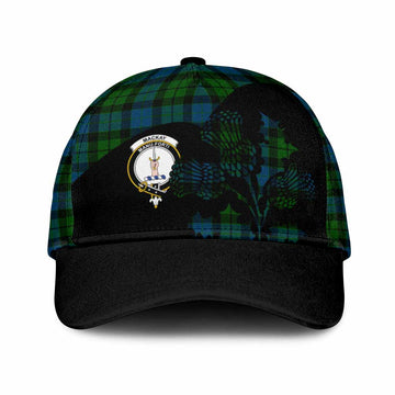 MacKay (McKay) Tartan Family Crest Classic Cap Scotland Thistle Floral Flag Style
