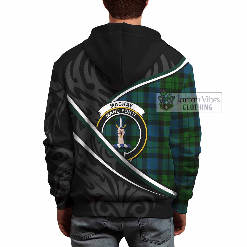 MacKay (McKay) Tartan Family Crest Hoodie Celtic Scottish Thistle Floral - Tartan Vibes Clothing