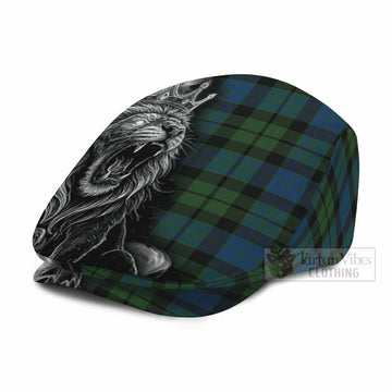 MacKay (McKay) Tartan Flat Cap, Jeff Cap Roaring Lion Heritage