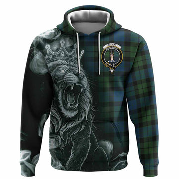 MacKay (McKay) Tartan Hoodie Roaring Lion Heritage