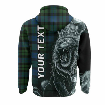 MacKay (McKay) Tartan Hoodie Roaring Lion Heritage