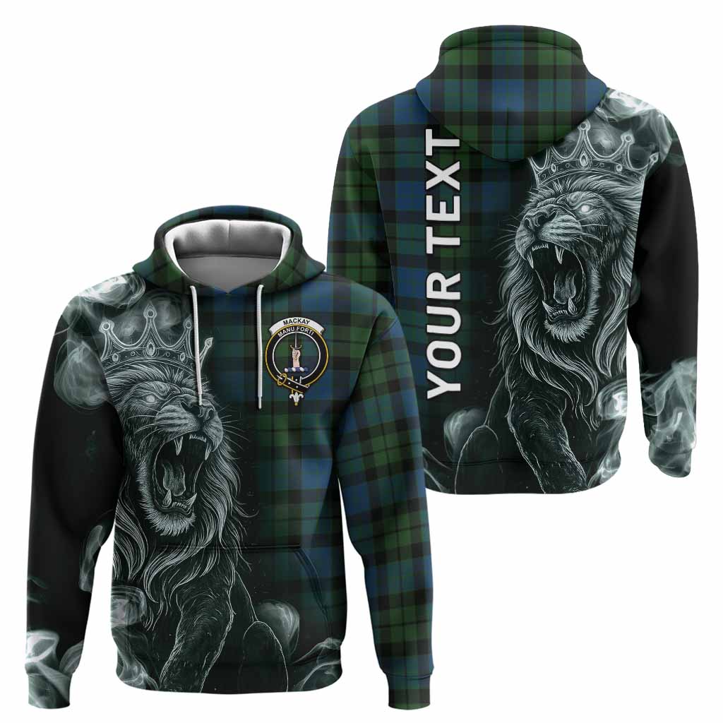 MacKay (McKay) Tartan Hoodie Roaring Lion Heritage