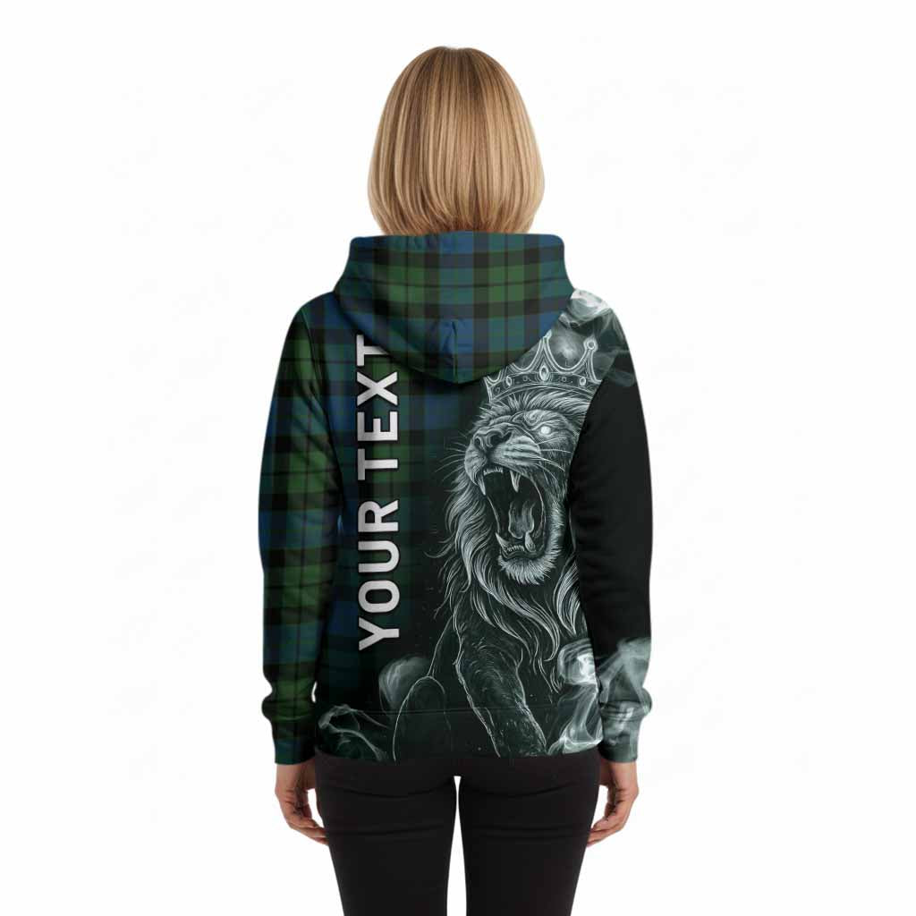 MacKay (McKay) Tartan Hoodie Roaring Lion Heritage