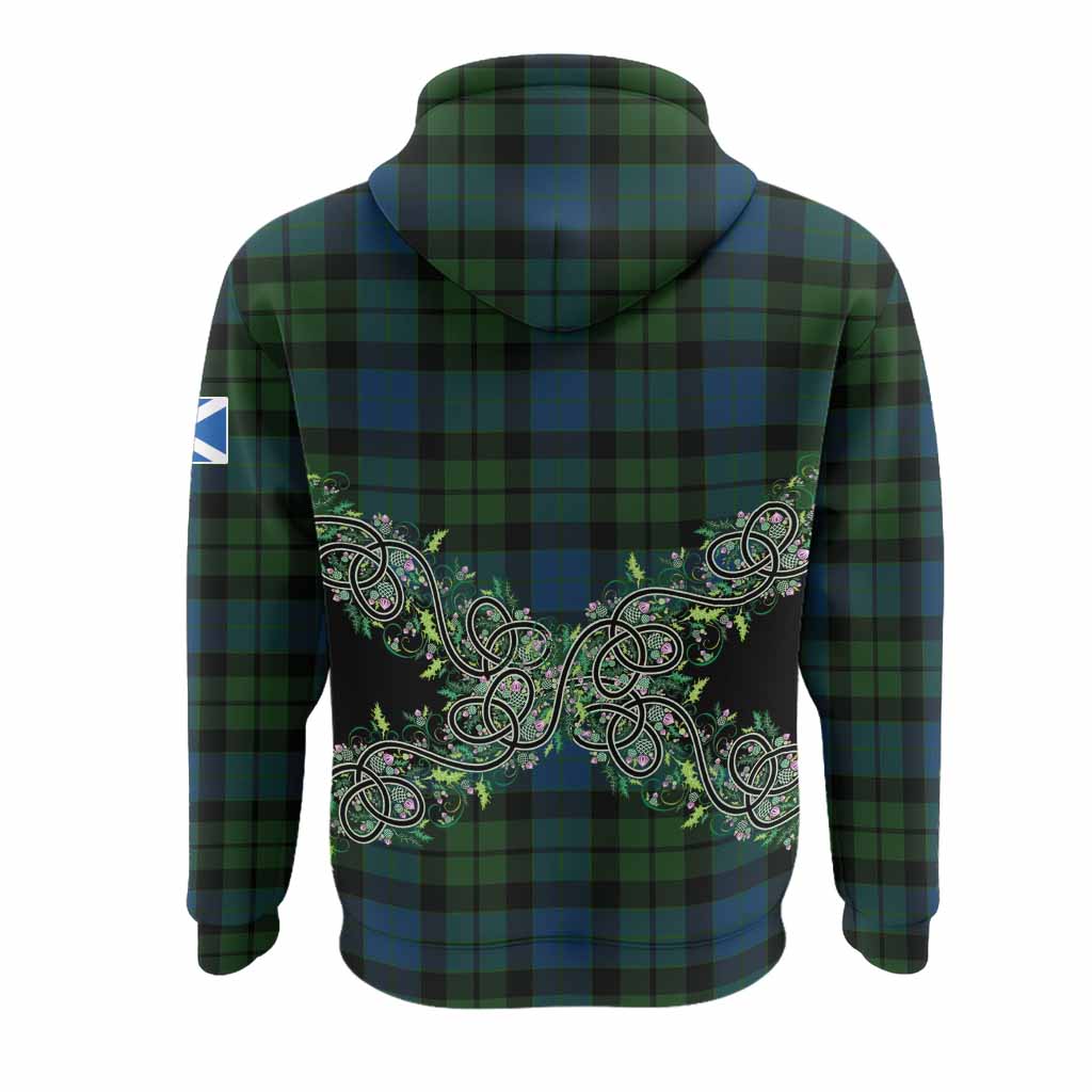 MacKay (McKay) Tartan Hoodie Thistle Scottish Spirit