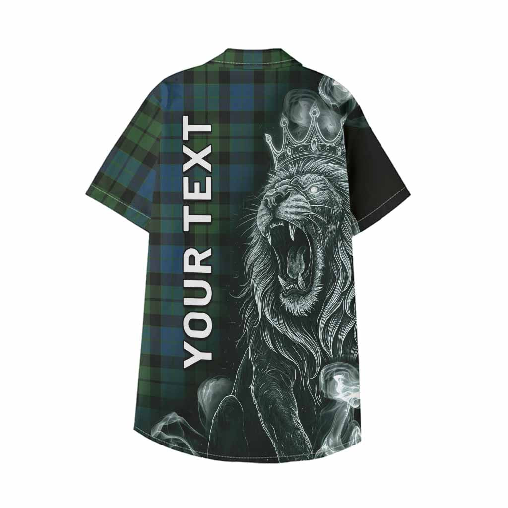 MacKay (McKay) Tartan Kid Hawaiian Shirt Roaring Lion Heritage