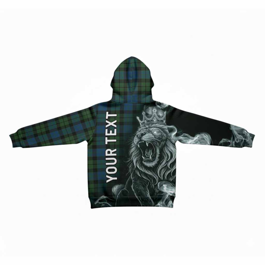 MacKay (McKay) Tartan Kid Hoodie Roaring Lion Heritage
