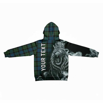 MacKay (McKay) Tartan Kid Hoodie Roaring Lion Heritage