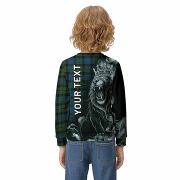 MacKay (McKay) Tartan Kid Knitted Sweatshirt Roaring Lion Heritage