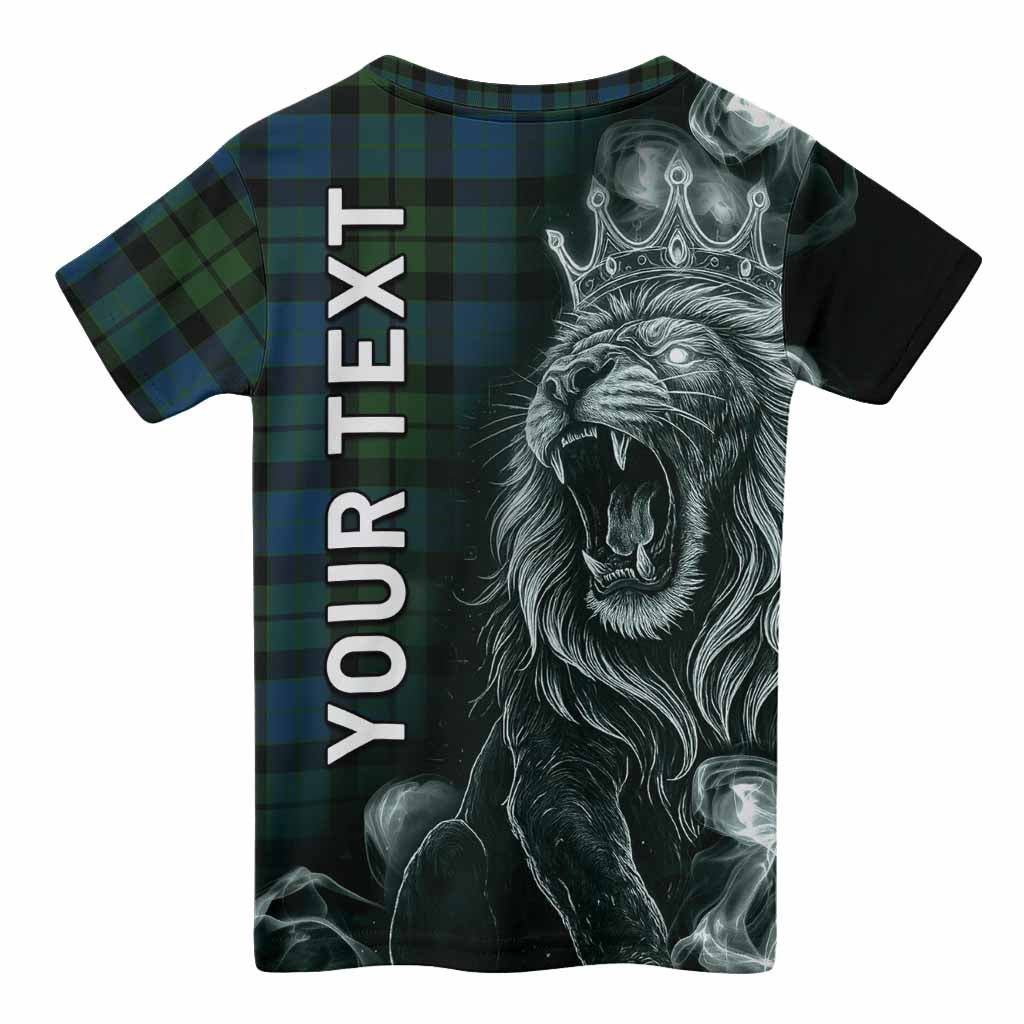 MacKay (McKay) Tartan Kid T-shirt Roaring Lion Heritage