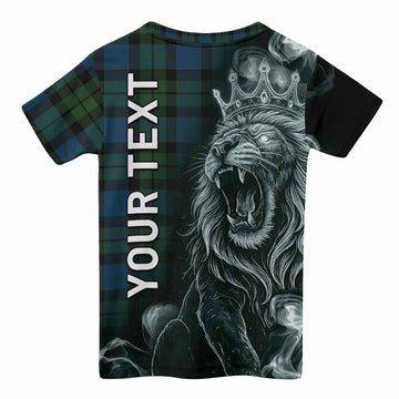 MacKay (McKay) Tartan Kid T-shirt Roaring Lion Heritage