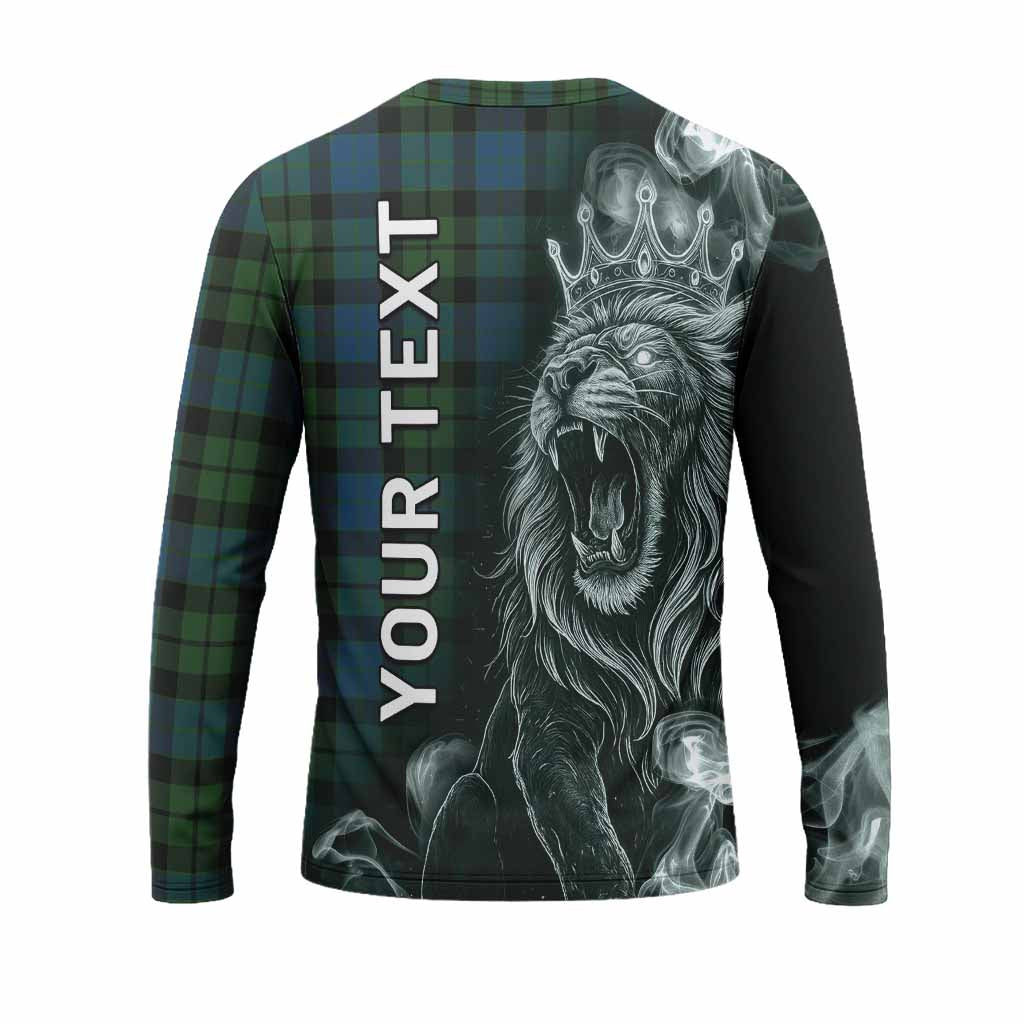 MacKay (McKay) Tartan Long Sleeve T-Shirt Roaring Lion Heritage